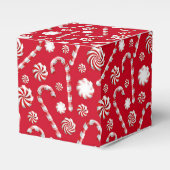 Ontwerp 1 van de Peppermint-specerijreeks Bedankdoosjes (Voorkant Zijde)