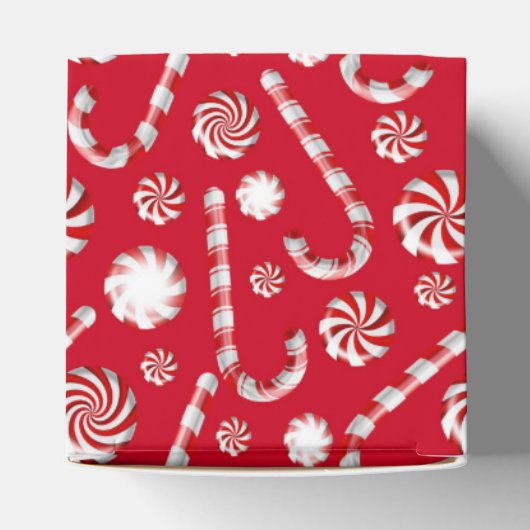 Ontwerp 1 van de Peppermint-specerijreeks Bedankdoosjes (Bovenkant)