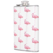 Ontwerp 1 van de Reeks van de Flamingo van de Tend Heupfles (Links)