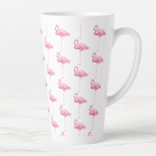Ontwerp 1 van de Reeks van de Flamingo van de Tend Latte Mok