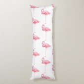 Ontwerp 1 van de Reeks van de Flamingo van de Tend Lichaamskussen (Achterkant (Verticaal))
