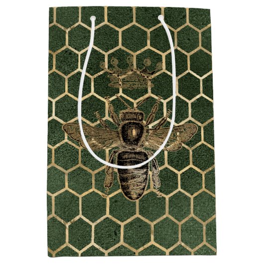 Ontwerp 1 van de rode rozenbeenreeks medium cadeauzakje (Voorkant)