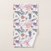 Ontwerp 1 van de samenstellingsreeks onderwater Wa Bad Handdoek (Handdoek)