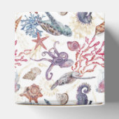 Ontwerp 1 van de samenstellingsreeks onderwater Wa Bedankdoosjes (Bovenkant)