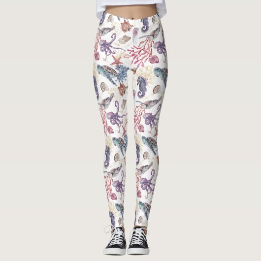 Ontwerp 1 van de samenstellingsreeks onderwater Wa Leggings (Voorkant)