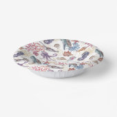 Ontwerp 1 van de samenstellingsreeks onderwater Wa Papieren Kommen (Gebogen)