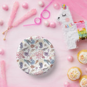 Ontwerp 1 van de samenstellingsreeks onderwater Wa Papieren Kommen (Feest)