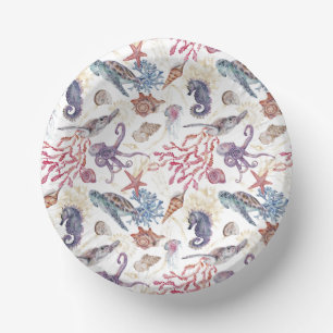 Ontwerp 1 van de samenstellingsreeks onderwater Wa Papieren Kommen