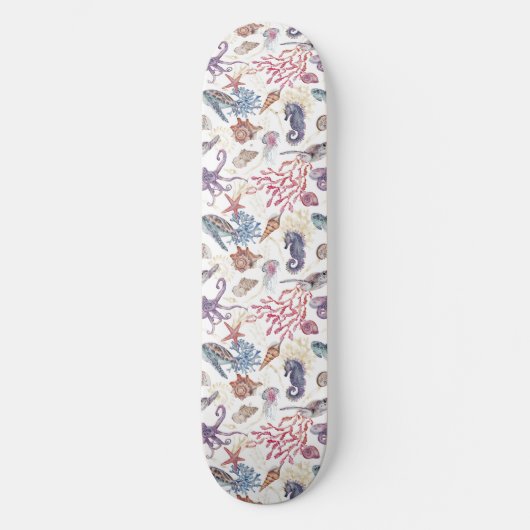 Ontwerp 1 van de samenstellingsreeks onderwater Wa Persoonlijk Skateboard (Voorkant)