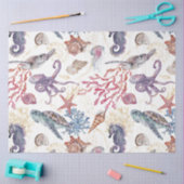 Ontwerp 1 van de samenstellingsreeks onderwater Wa Tissuepapier (Craft)