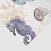 Ontwerp 1 van de samenstellingsreeks onderwater Wa Tissuepapier (Detail)