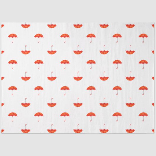 Ontwerp 1 van de Umbrella Reeks Tissuepapier (Voorkant)