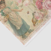 Ontwerp 1 van de Victoriaans Shabby Chic-reeks Tissuepapier (Detail)