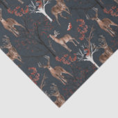 Ontwerp 1 van de Winterbos Reeks Tissuepapier (Detail)