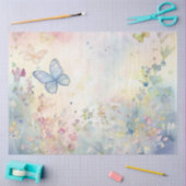 Ontwerp 1 van een Whimsical Butterfly Series Tissuepapier (Craft)