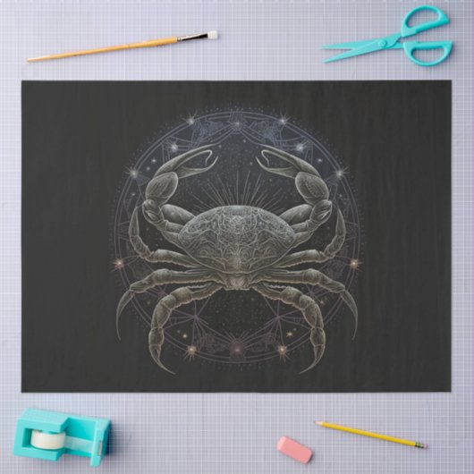 Ontwerp 1 van een Zodiareeks Tissuepapier (Craft)