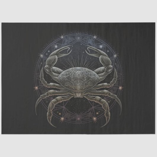 Ontwerp 1 van een Zodiareeks Tissuepapier (Voorkant)