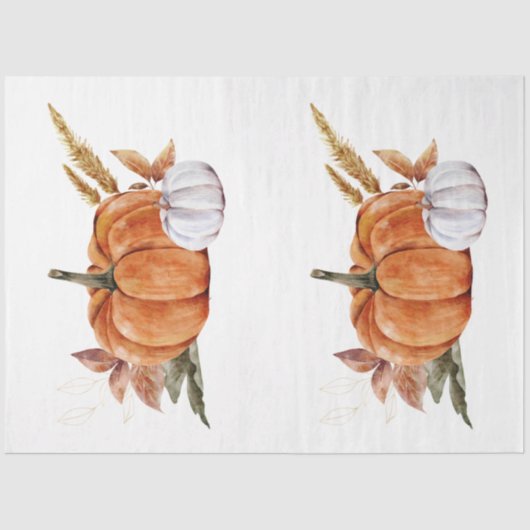 Ontwerp 21 van de Reeks van het Autumn Dier en van Tissuepapier (Voorkant)