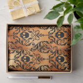 Ontwerp 21 van de zwarte en koperhalloween reeks tissuepapier (Geschenk)