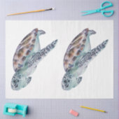 Ontwerp 22 van de onderwaterreeks van de Waterverf Tissuepapier (Craft)