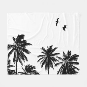 Ontwerp 27 Palmvogels Fleece Deken
