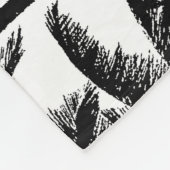 Ontwerp 27 Palmvogels Fleece Deken (Hoek)