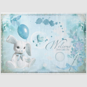 Ontwerp 2 van de Baby Boy-serie Tissuepapier