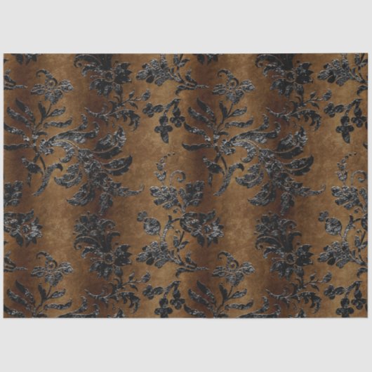 Ontwerp 2 van de Black Velvet-reeks Tissuepapier (Voorkant)