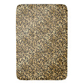 Ontwerp 2 van de blauw- en Gold-leopard-reeks Badmat (Voorkant Verticaal)