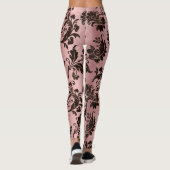 Ontwerp 2 van de Bronze Velvet reeks Leggings (Achterkant)