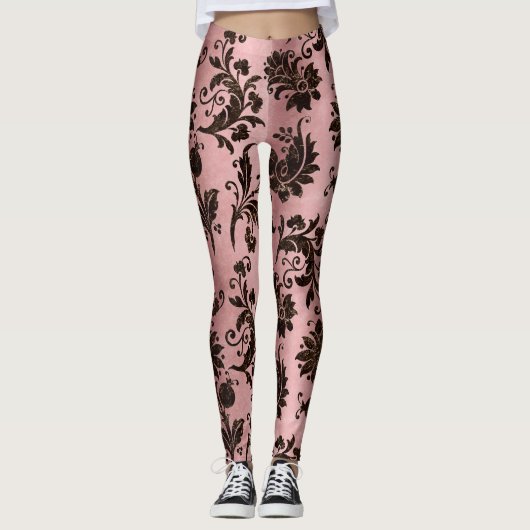 Ontwerp 2 van de Bronze Velvet reeks Leggings (Voorkant)