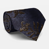 Ontwerp 2 van de Bronze Velvet reeks Stropdas (Opgerold)