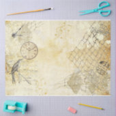 Ontwerp 2 van de Chic Cream-reeks van Shabby Tissuepapier (Craft)
