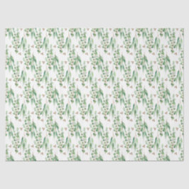 Ontwerp 2 van de Eucalyptusreeks van de waterverf Tissuepapier