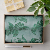 Ontwerp 2 van de Groene Velvet reeks Tissuepapier (Geschenk)