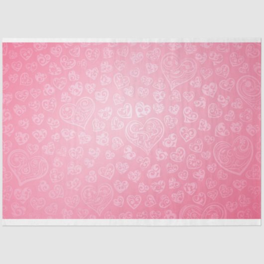 Ontwerp 2 van de HEART-reeks Tissuepapier (Voorkant)