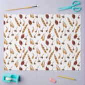 Ontwerp 2 van de herfst Leaf-reeks Tissuepapier (Craft)