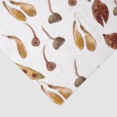 Ontwerp 2 van de herfst Leaf-reeks Tissuepapier (Detail)