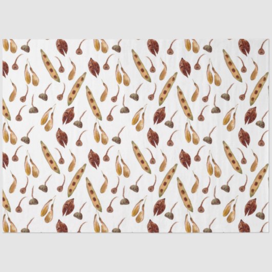 Ontwerp 2 van de herfst Leaf-reeks Tissuepapier (Voorkant)