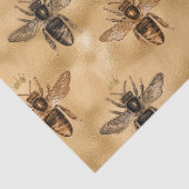 Ontwerp 2 van de honingbijenreeks tissuepapier (Detail)
