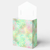 Ontwerp 2 van de Iridescent Leopard-reeks Bedankdoosjes (Geopend)