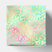 Ontwerp 2 van de Iridescent Leopard-reeks Bedankdoosjes (Bovenkant)