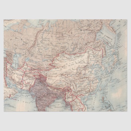 Ontwerp 2 van de  Kaart van de Reeks Tissuepapier (Voorkant)