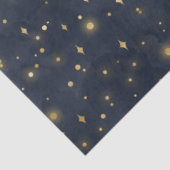 Ontwerp 2 van de Keltische Sterrennacht Reeks Tissuepapier (Detail)