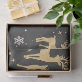 Ontwerp 2 van de kerstdeerserie tissuepapier (Geschenk)