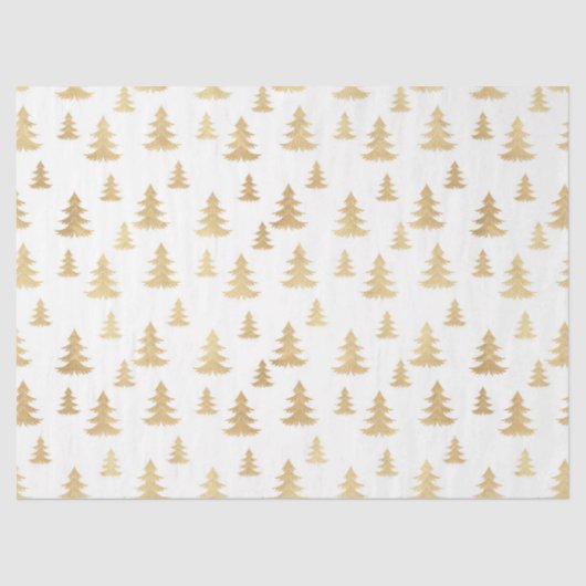 Ontwerp 2 van de kerstGold-serie Tissuepapier (Voorkant)