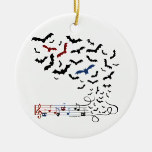 Ontwerp 2 van de Muziek van de knuppel Keramisch Ornament