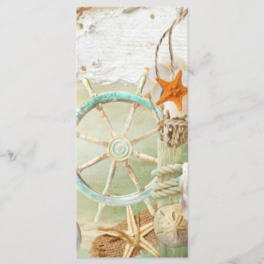 Ontwerp 2 van de Nautische Reeks Programmakaart (Voorkant)