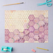 Ontwerp 2 van de Paarse Bee-reeks Tissuepapier (Craft)