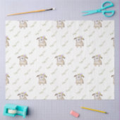 Ontwerp 2 van de Pasen van de Bunny Tissuepapier (Craft)